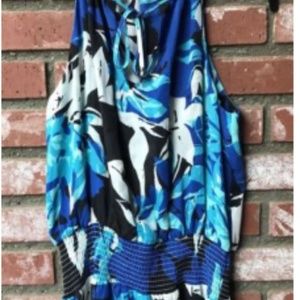 Parker Dress Women Size Small Tie Front Key Hole